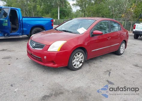 2010 Nissan Sentra 2.0S z USA, uszkodzony, nr VIN 3N1AB6AP1AL653585